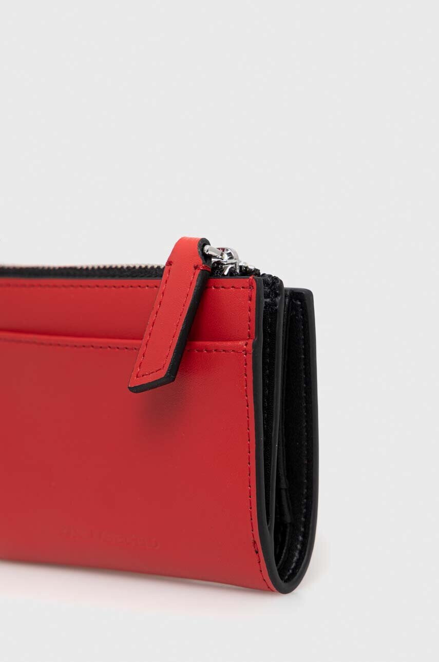 Karl Lagerfeld Портфейл в червено - Pepit.bg