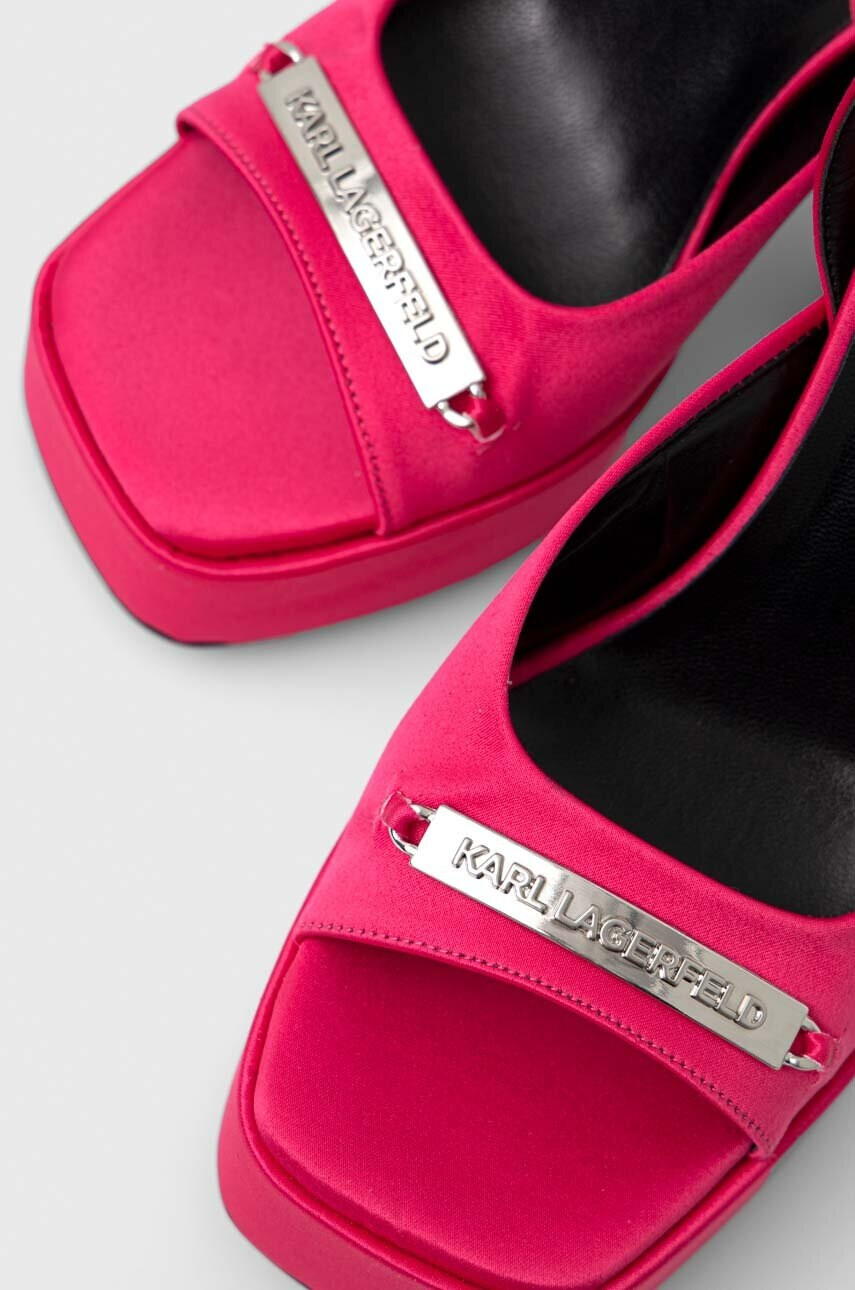 Karl Lagerfeld Сандали LAZULA в розово KL33905 - Pepit.bg