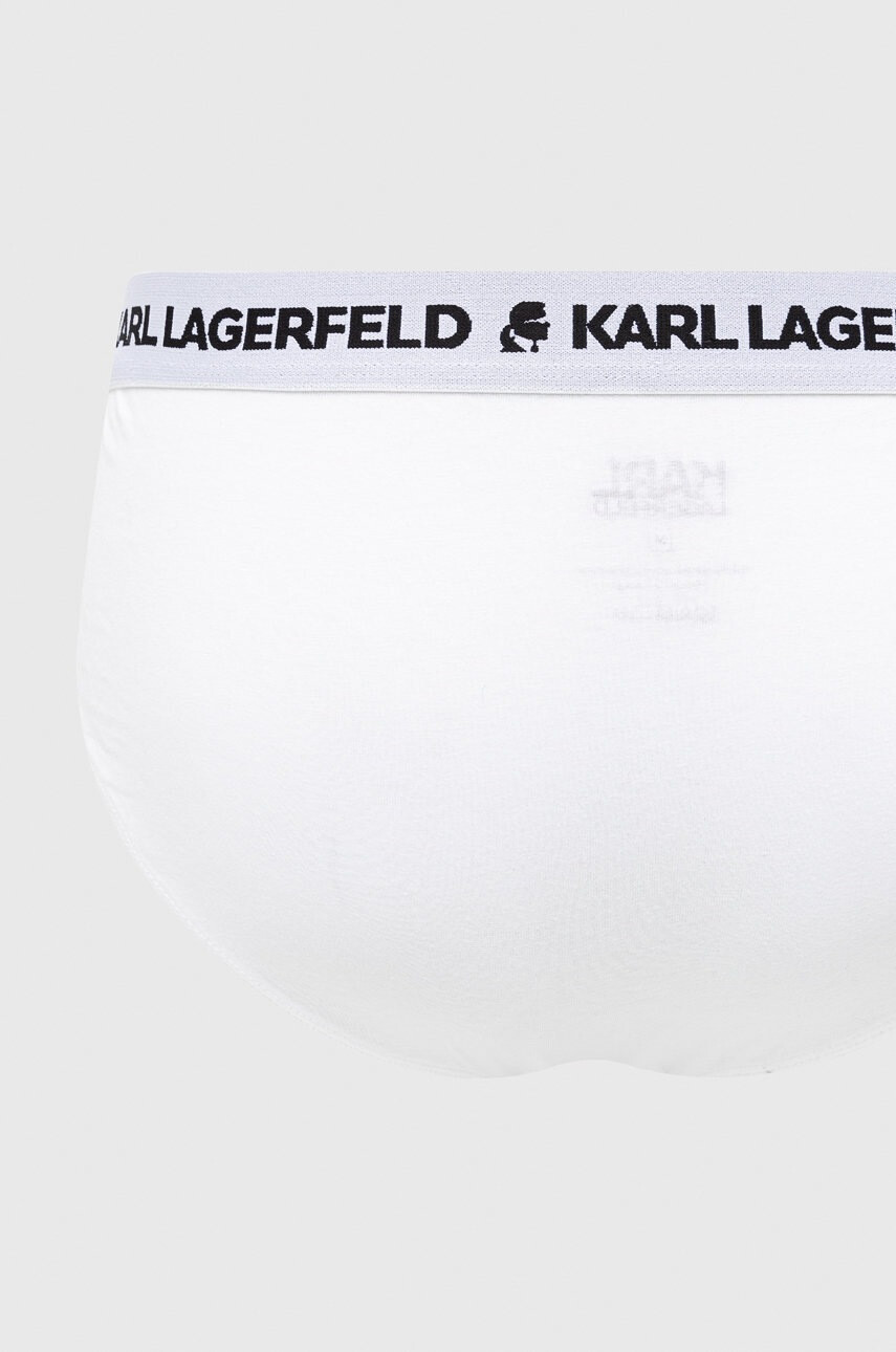 Karl Lagerfeld Слипове в бяло - Pepit.bg