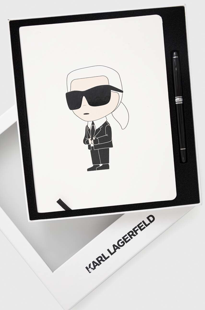 Karl Lagerfeld Тефтер и химикалка - Pepit.bg