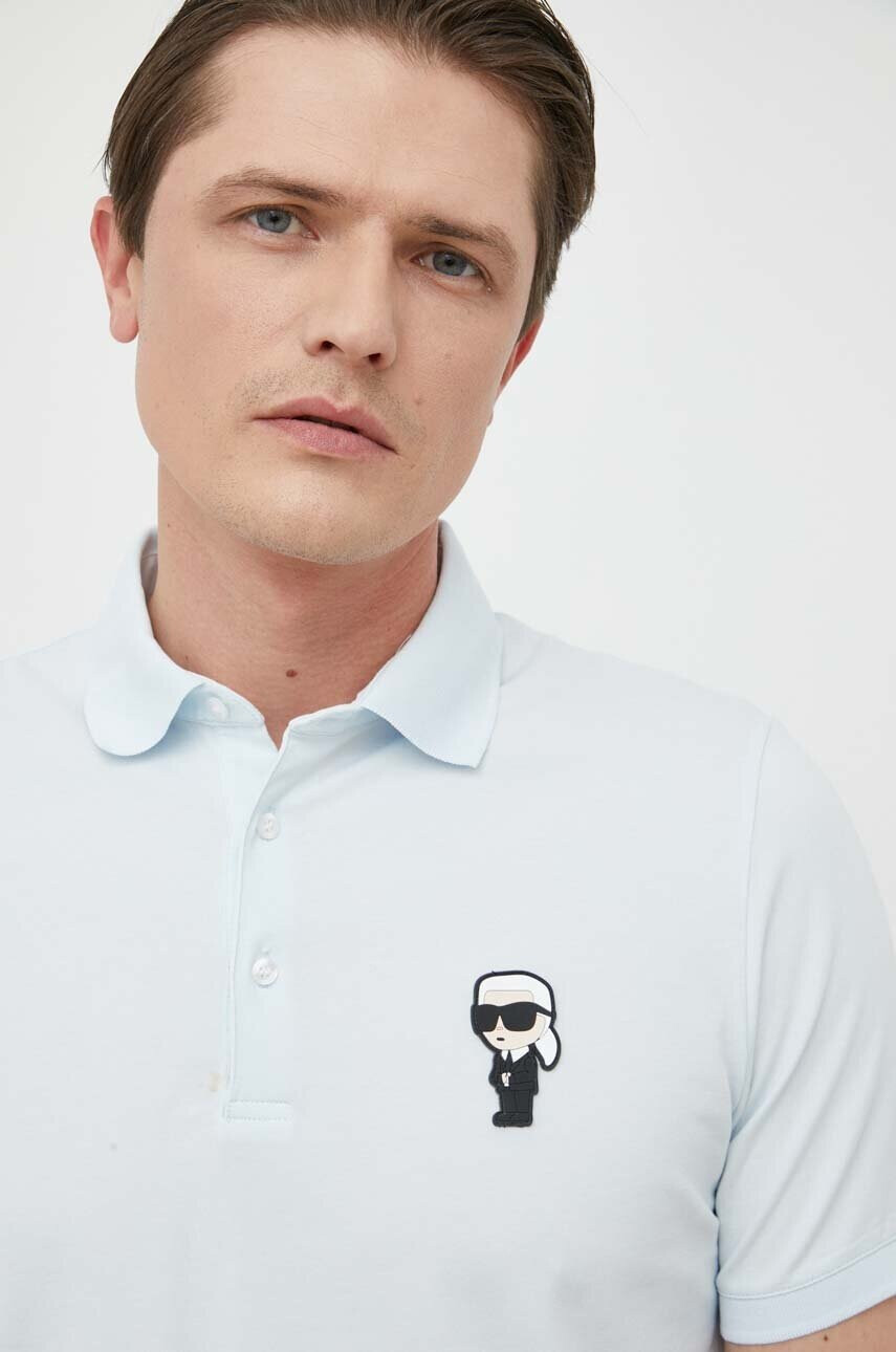 Karl Lagerfeld Тениска с яка - Pepit.bg