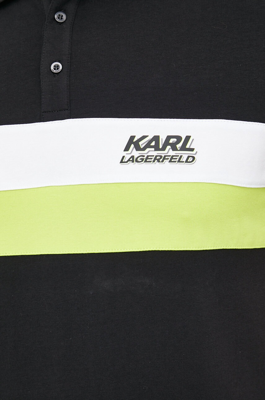 Karl Lagerfeld Тениска с яка - Pepit.bg