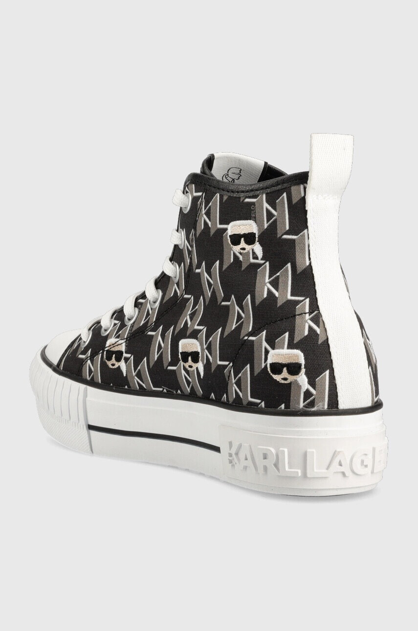 Karl Lagerfeld Високи кецове Kampus Max - Pepit.bg
