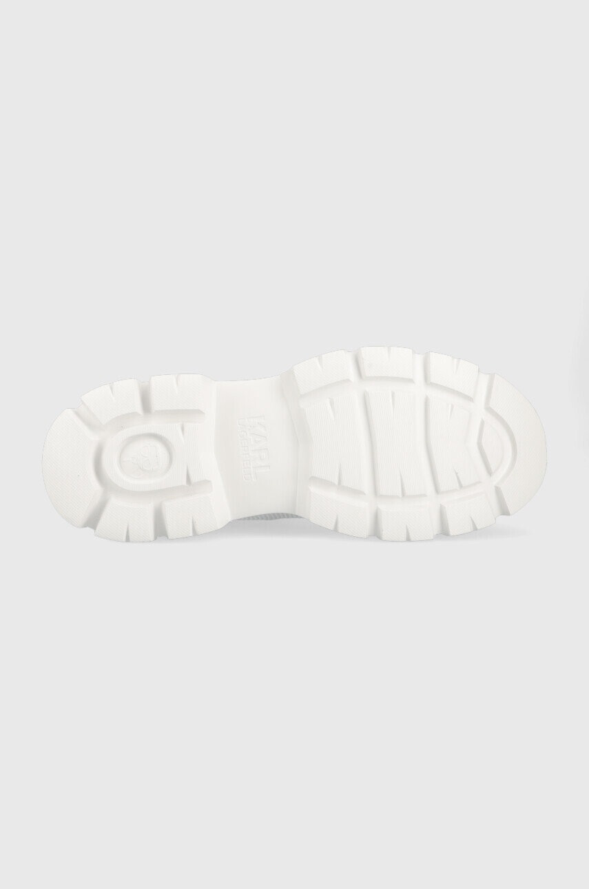 Karl Lagerfeld Високи кецове KL43520 TREKKA MAX в бяло KL43520 - Pepit.bg
