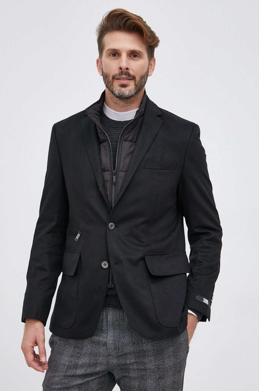 Karl Lagerfeld Вълнено сако - Pepit.bg