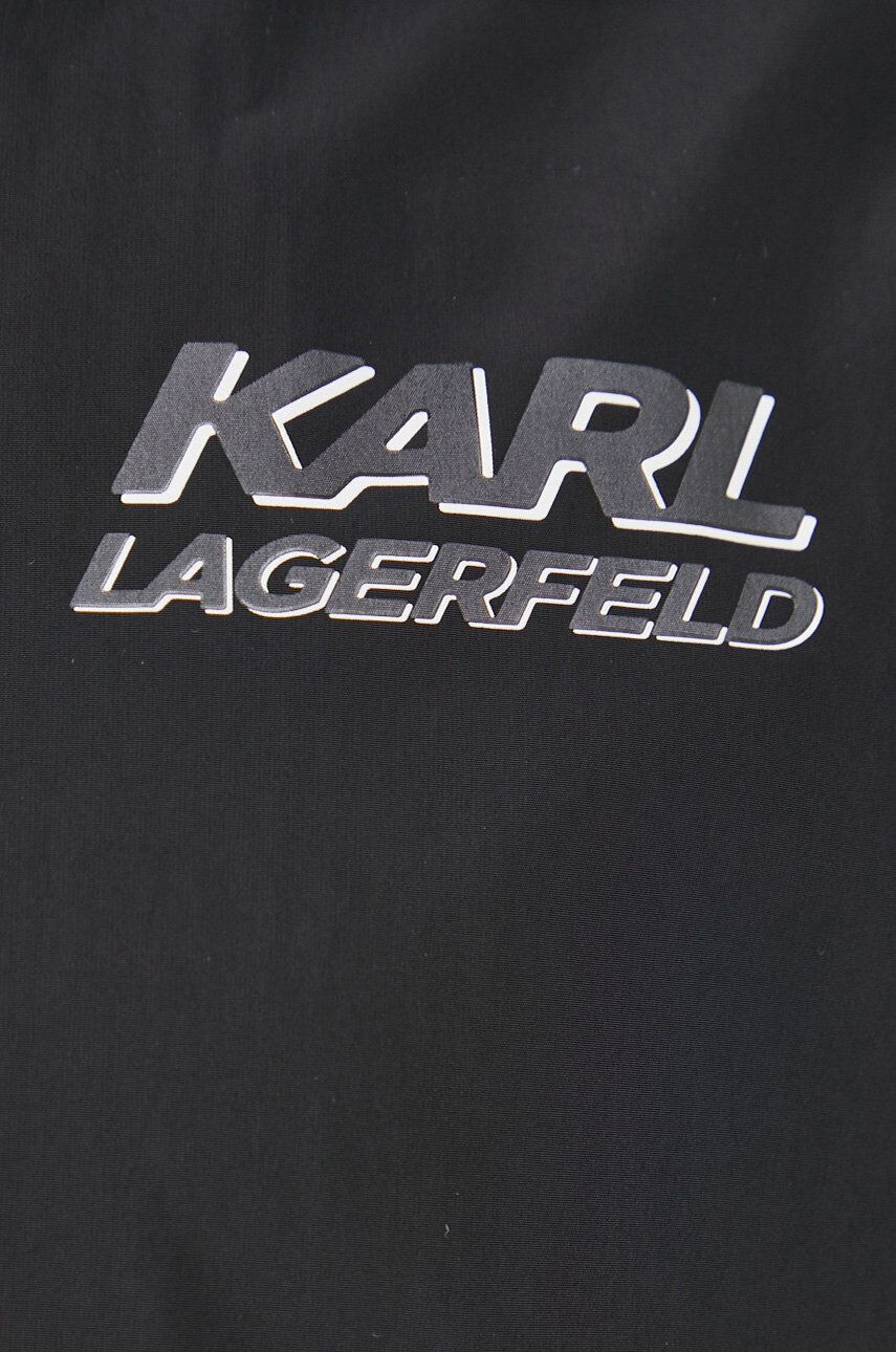 Karl Lagerfeld Яке в черно с преходна изолация - Pepit.bg