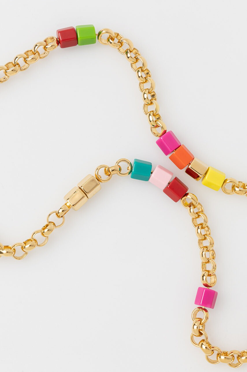 Kat Maconie Колие Prism Stud Bead Short Necklace - Pepit.bg