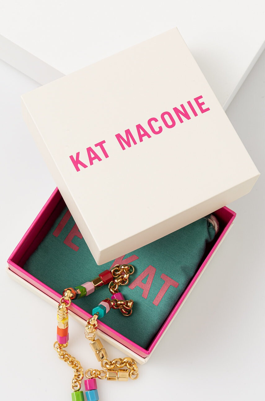 Kat Maconie Колие Prism Stud Bead Short Necklace - Pepit.bg