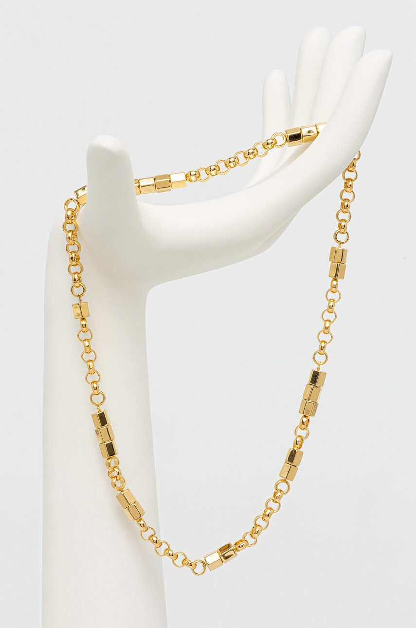 Kat Maconie Колие Prism Stud Bead Short Necklace - Pepit.bg
