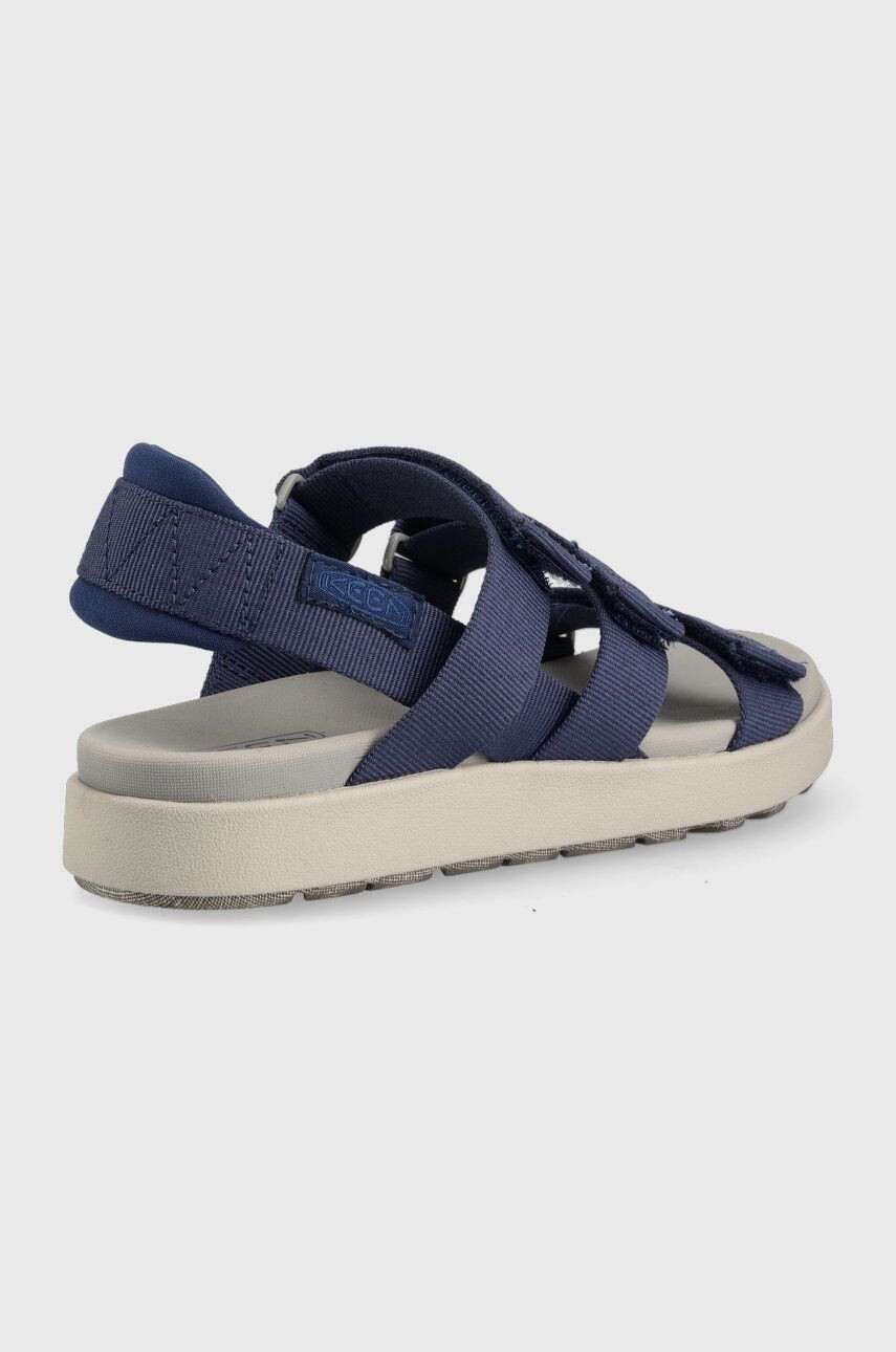 Keen Сандали Elle Strappy в тъмносиньо с платформа - Pepit.bg