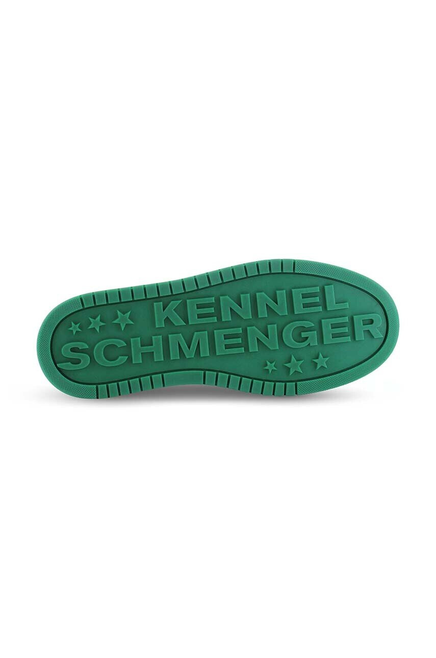 Kennel & Schmenger Кожени маратонки Drift в зелено 91-15030 - Pepit.bg