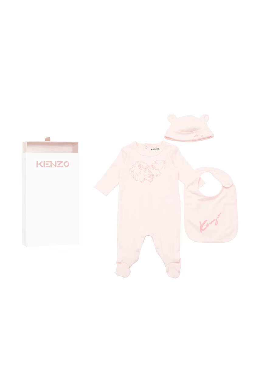Kenzo kids Бебешки памучен комплект - Pepit.bg