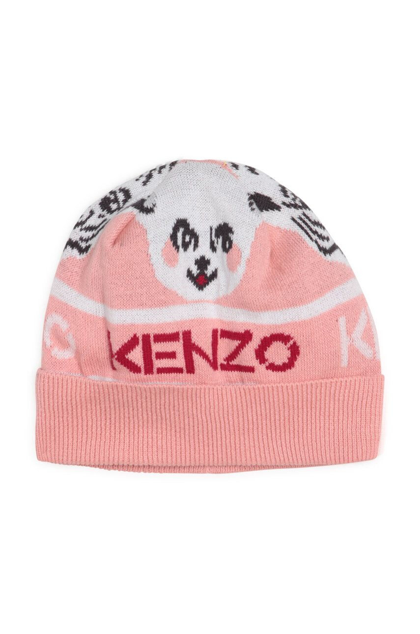 Kenzo kids Бебешки памучни ританки + шапка - Pepit.bg