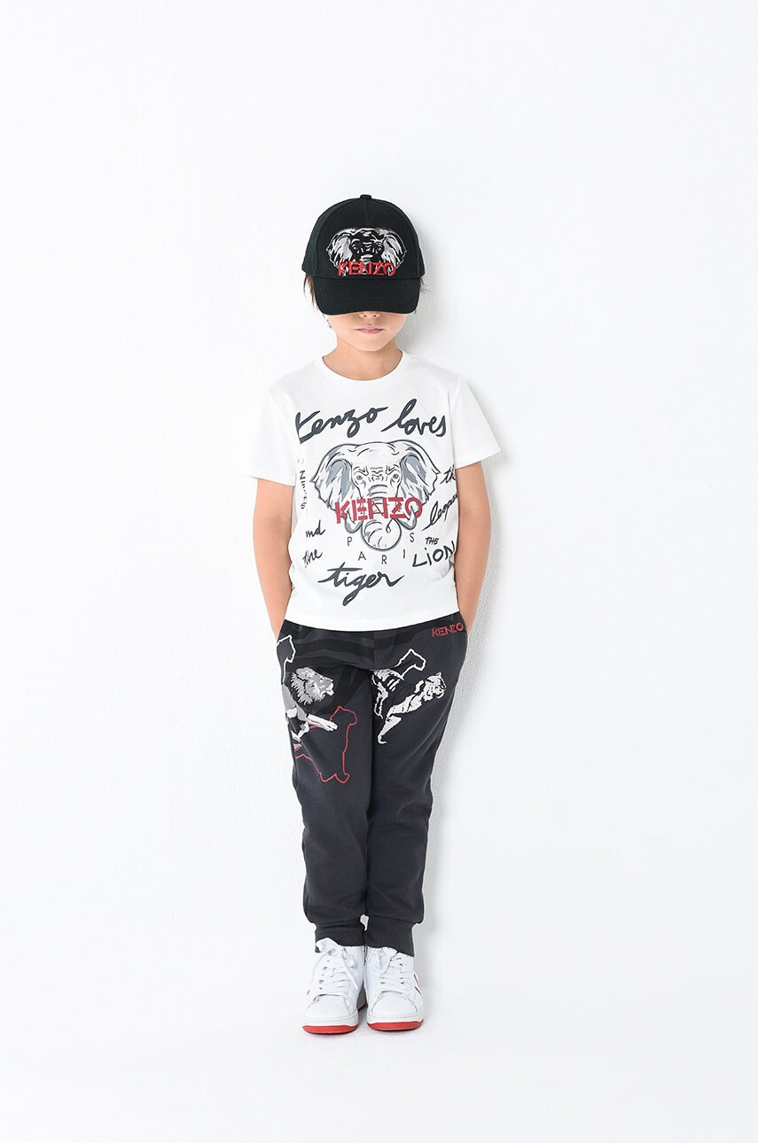 Kenzo kids Детска памучна тениска - Pepit.bg