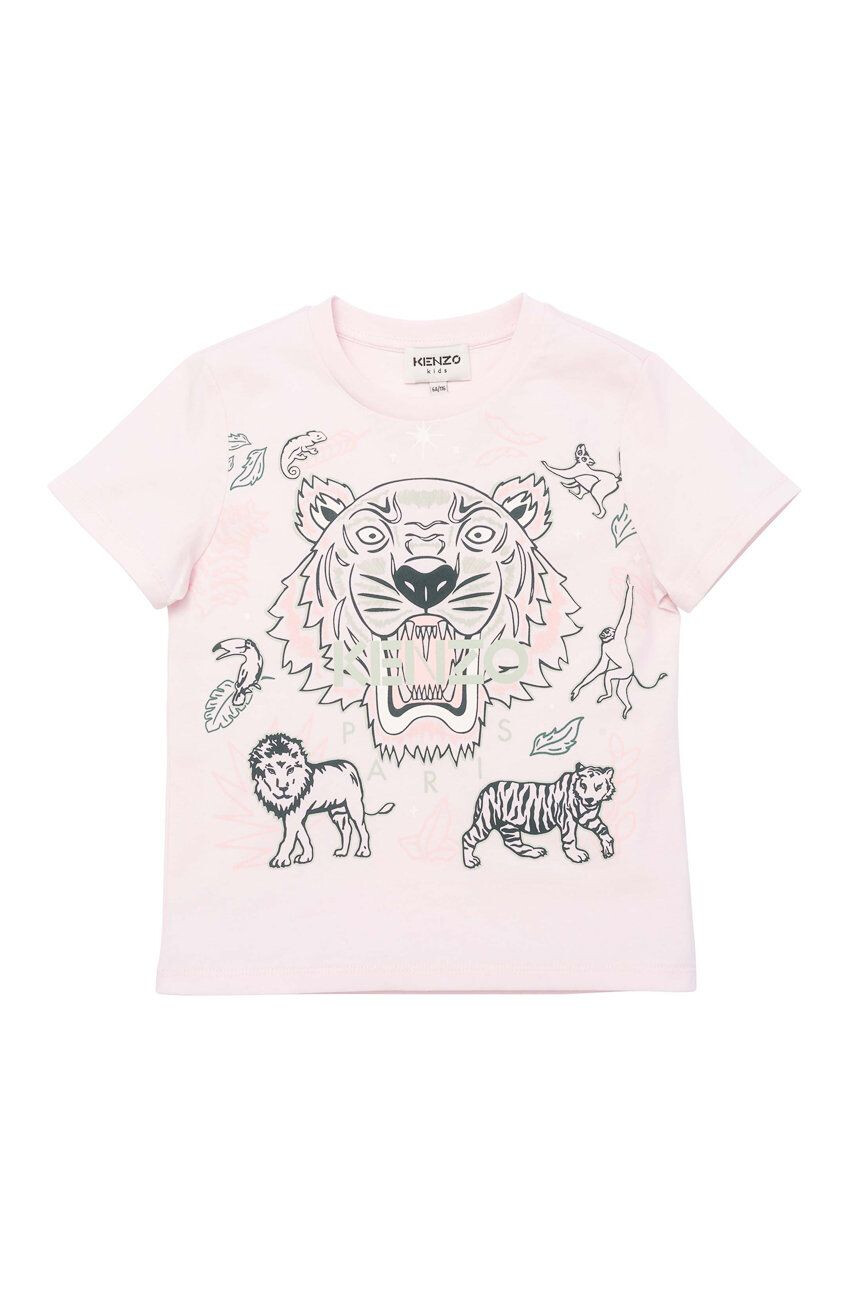 Kenzo kids Детска памучна тениска - Pepit.bg