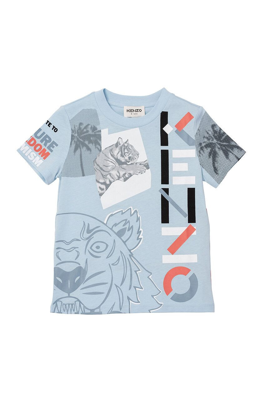 Kenzo kids Детска памучна тениска - Pepit.bg