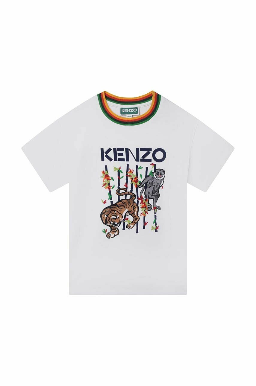 Kenzo kids Детска памучна тениска - Pepit.bg