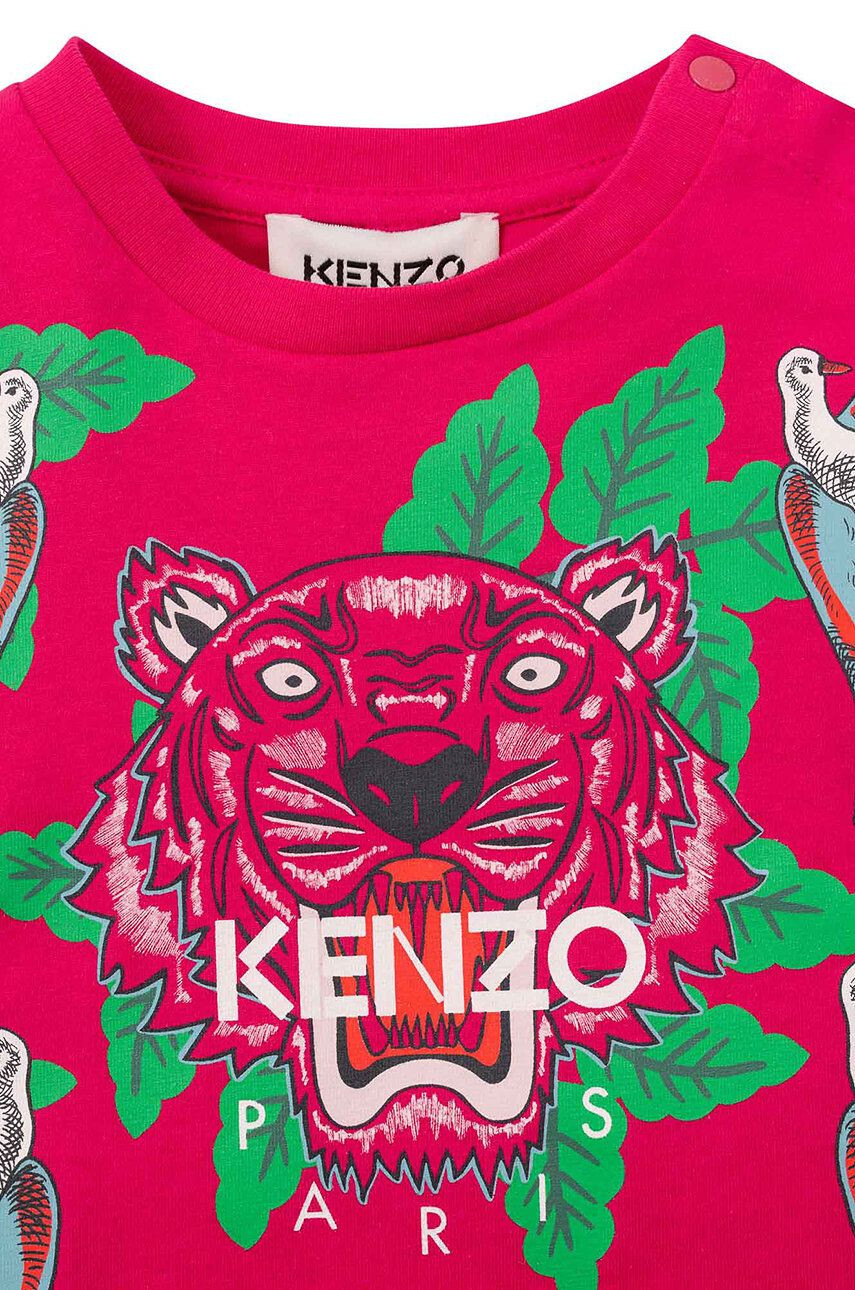 Kenzo kids Детска памучна тениска - Pepit.bg