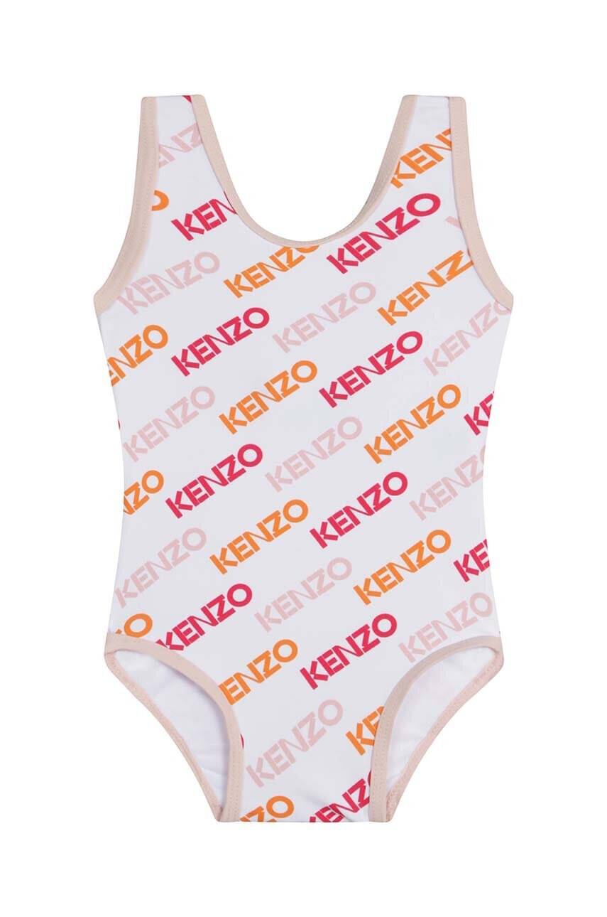 Kenzo kids Детски бански костюм в бяло - Pepit.bg