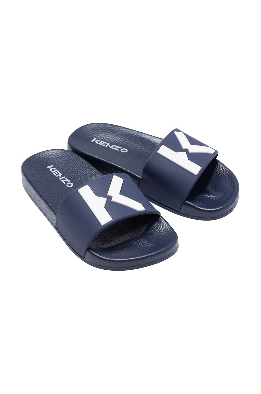 Kenzo kids Детски чехли в тъмносиньо - Pepit.bg