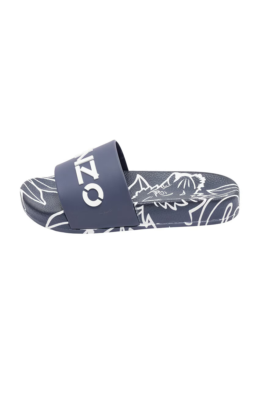 Kenzo kids Детски чехли в тъмносиньо - Pepit.bg