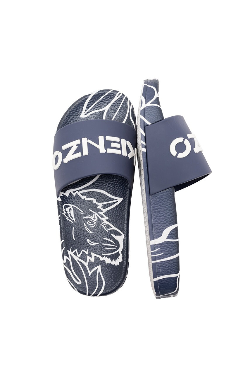 Kenzo kids Детски чехли в тъмносиньо - Pepit.bg