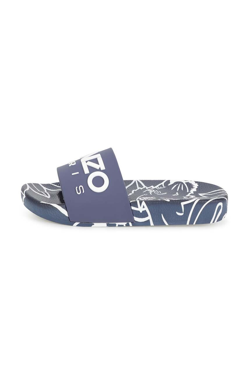 Kenzo kids Детски чехли в тъмносиньо - Pepit.bg