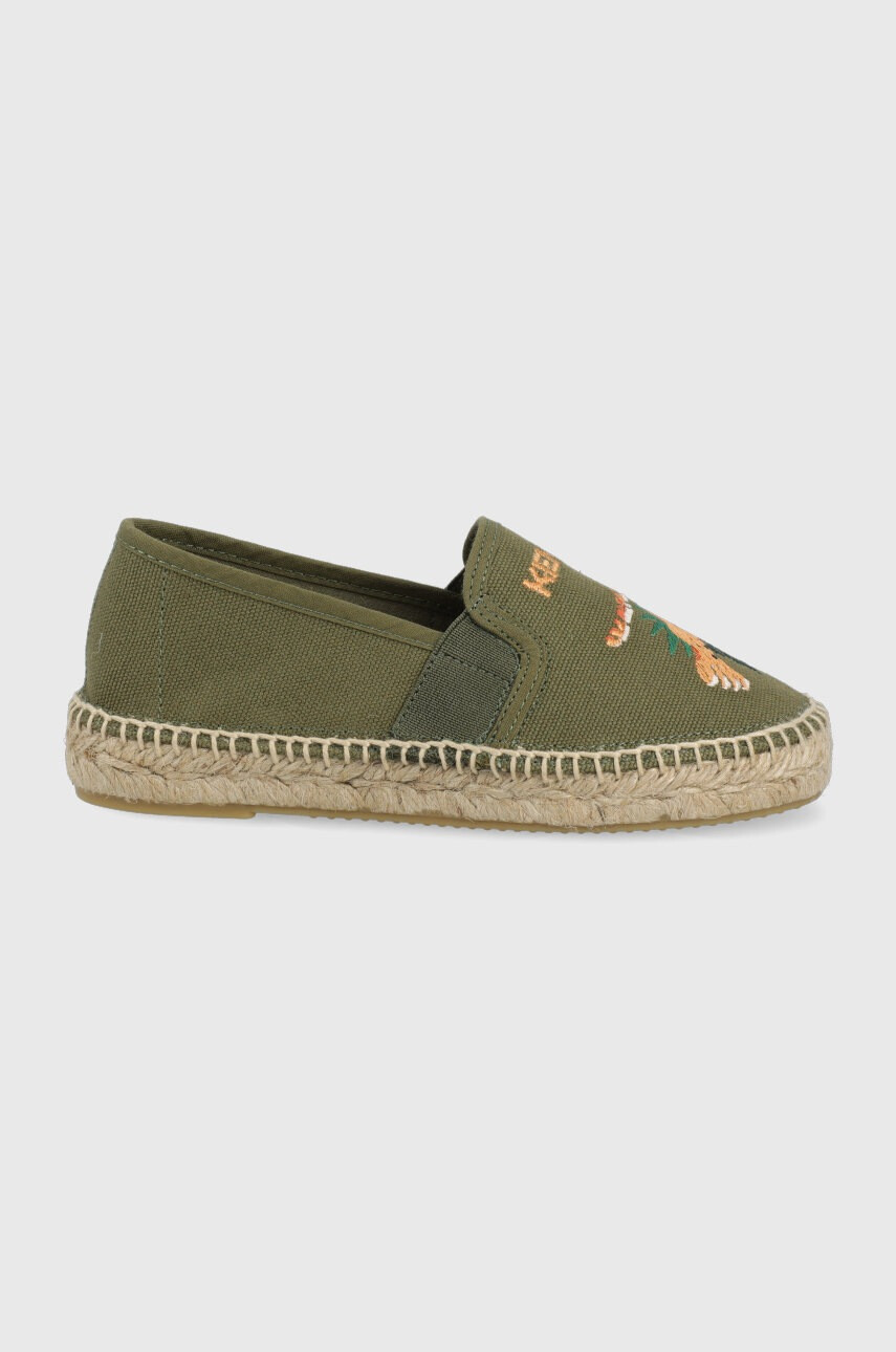 Kenzo kids Детски еспадрили в зелено - Pepit.bg