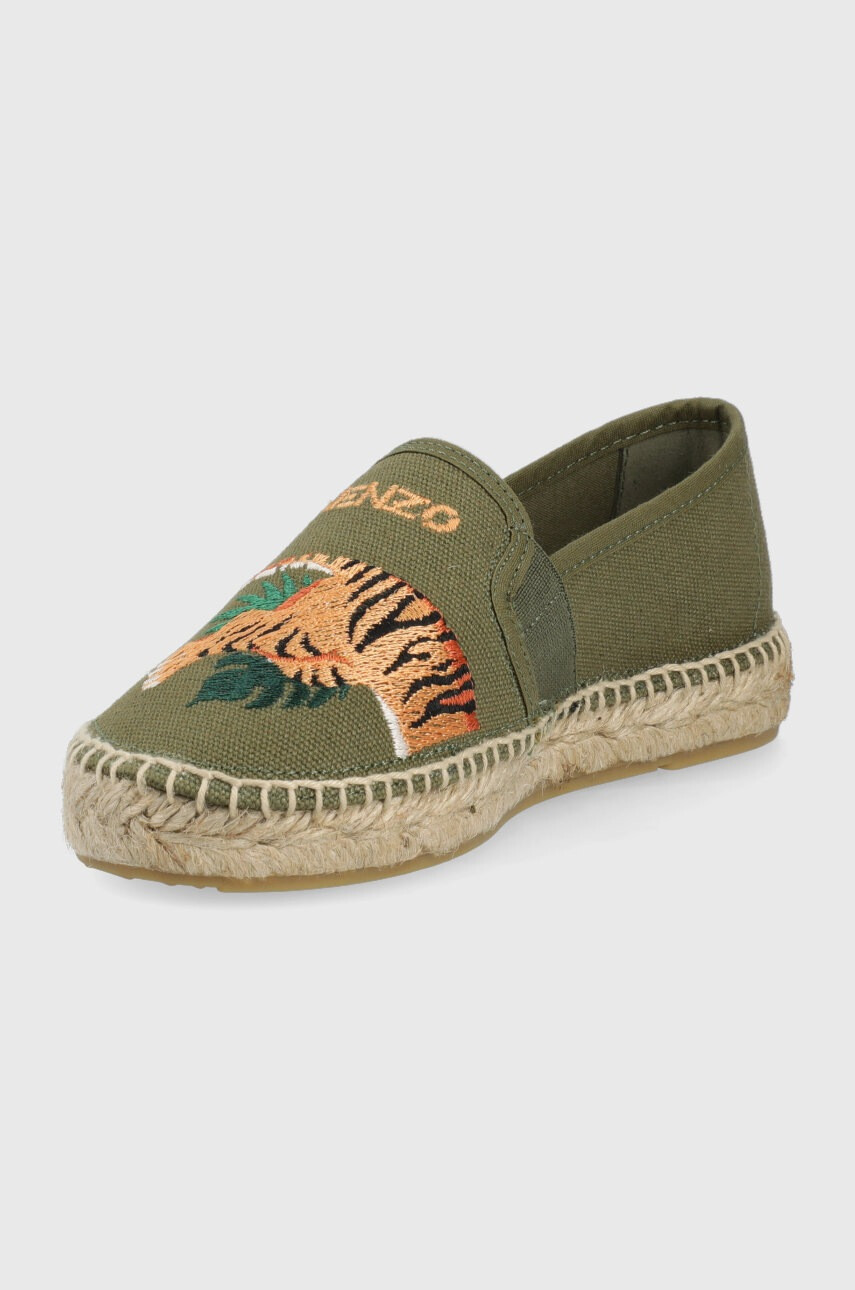 Kenzo kids Детски еспадрили в зелено - Pepit.bg