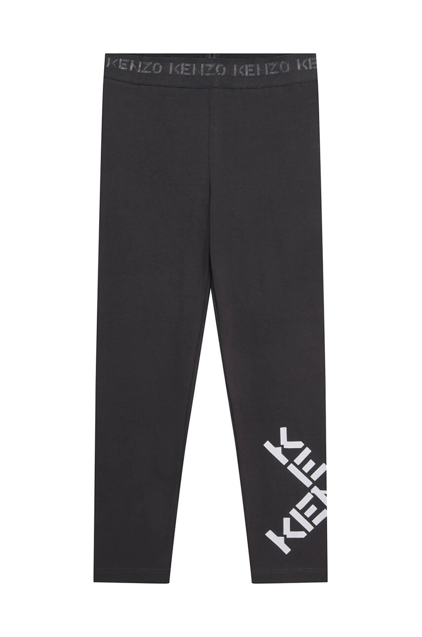 Kenzo kids Детски клин в сиво с принт - Pepit.bg