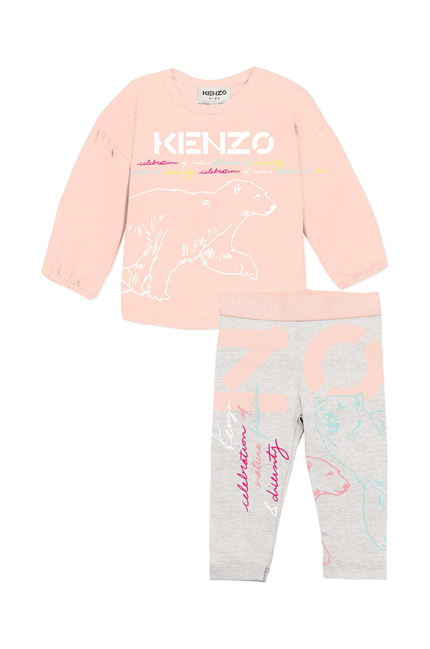 Kenzo kids Детски памучен комплект - Pepit.bg