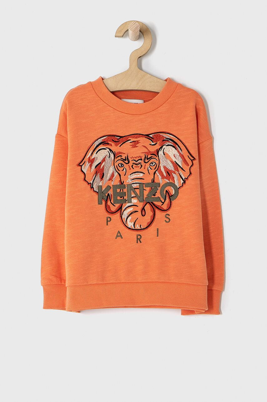 Kenzo kids Детски памучен суичър 104-116 cm - Pepit.bg