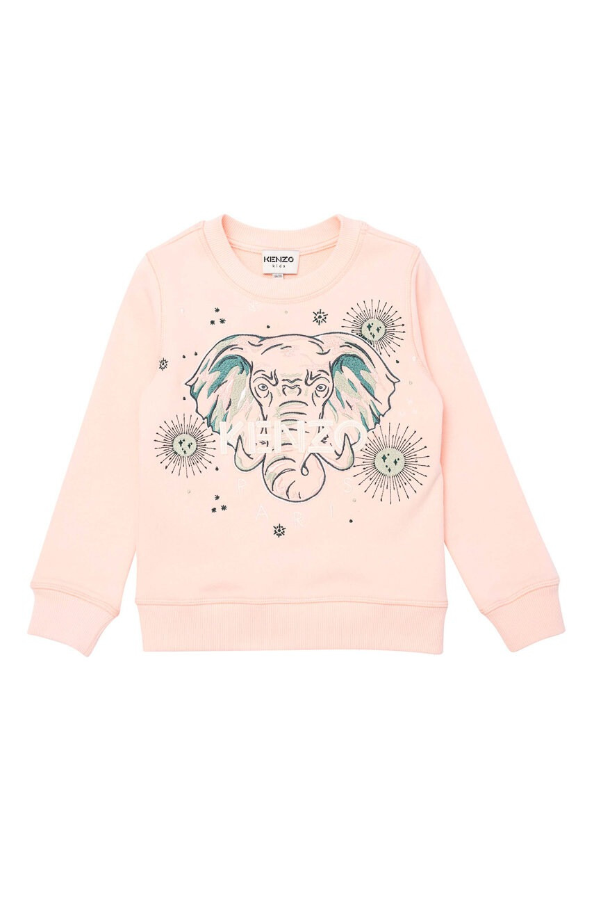 Kenzo kids Детски памучен суичър - Pepit.bg