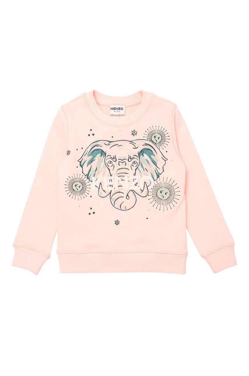 Kenzo kids Детски памучен суичър - Pepit.bg