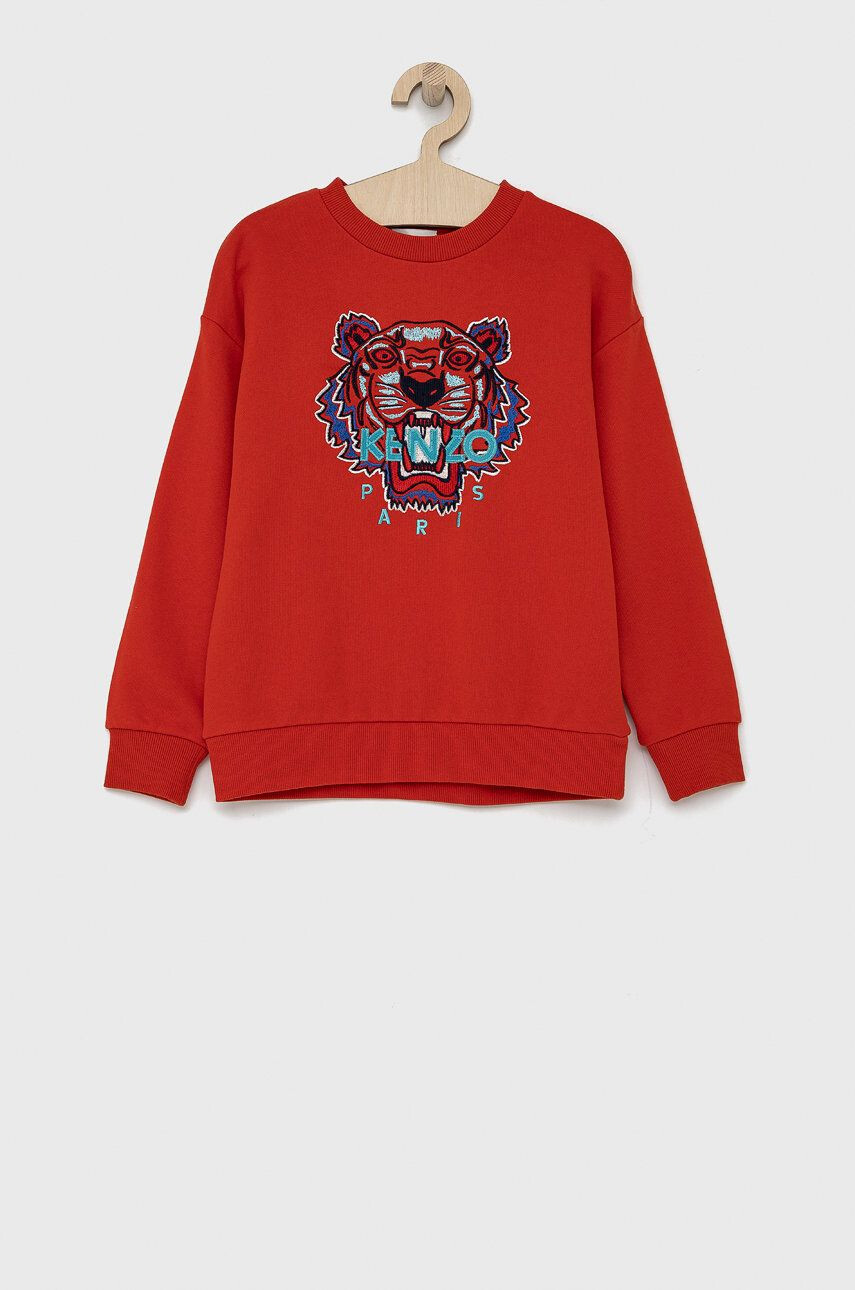 Kenzo kids Детски памучен суичър 128-152 cm - Pepit.bg