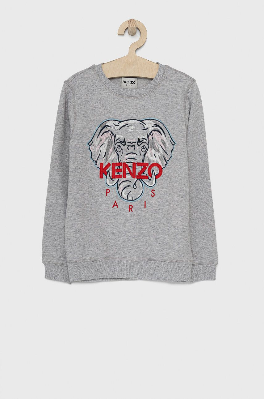 Kenzo kids Детски памучен суичър - Pepit.bg