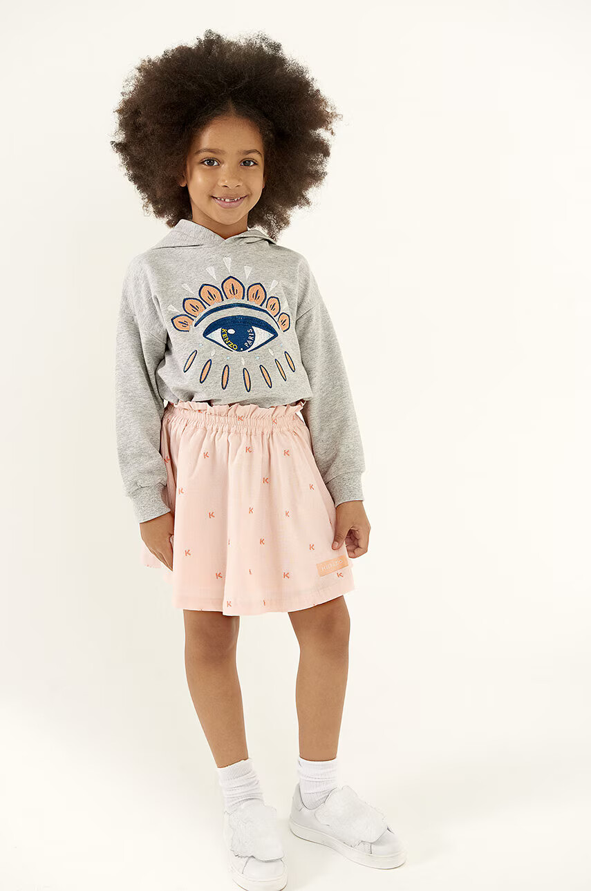 Kenzo kids Детски памучен суичър - Pepit.bg