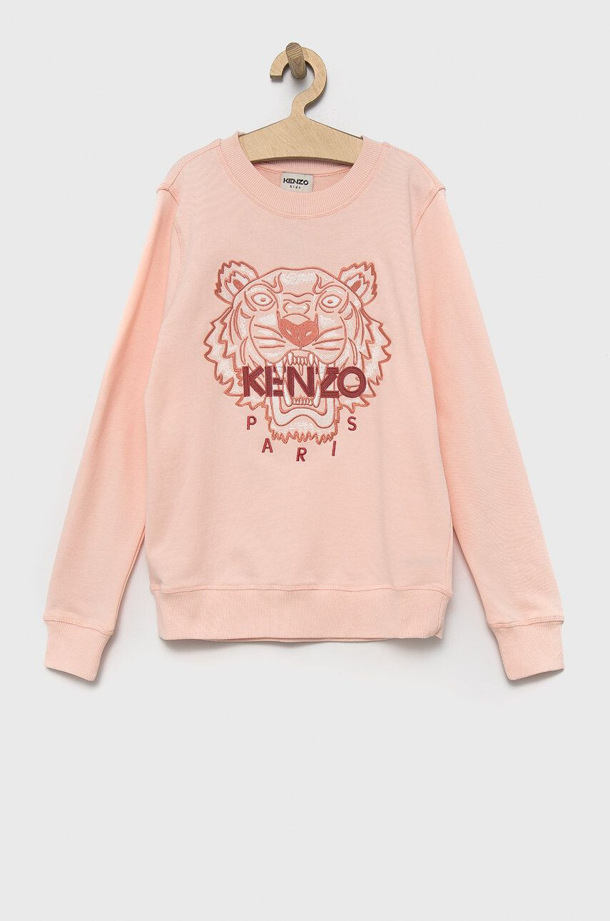 Kenzo kids Детски памучен суичър - Pepit.bg