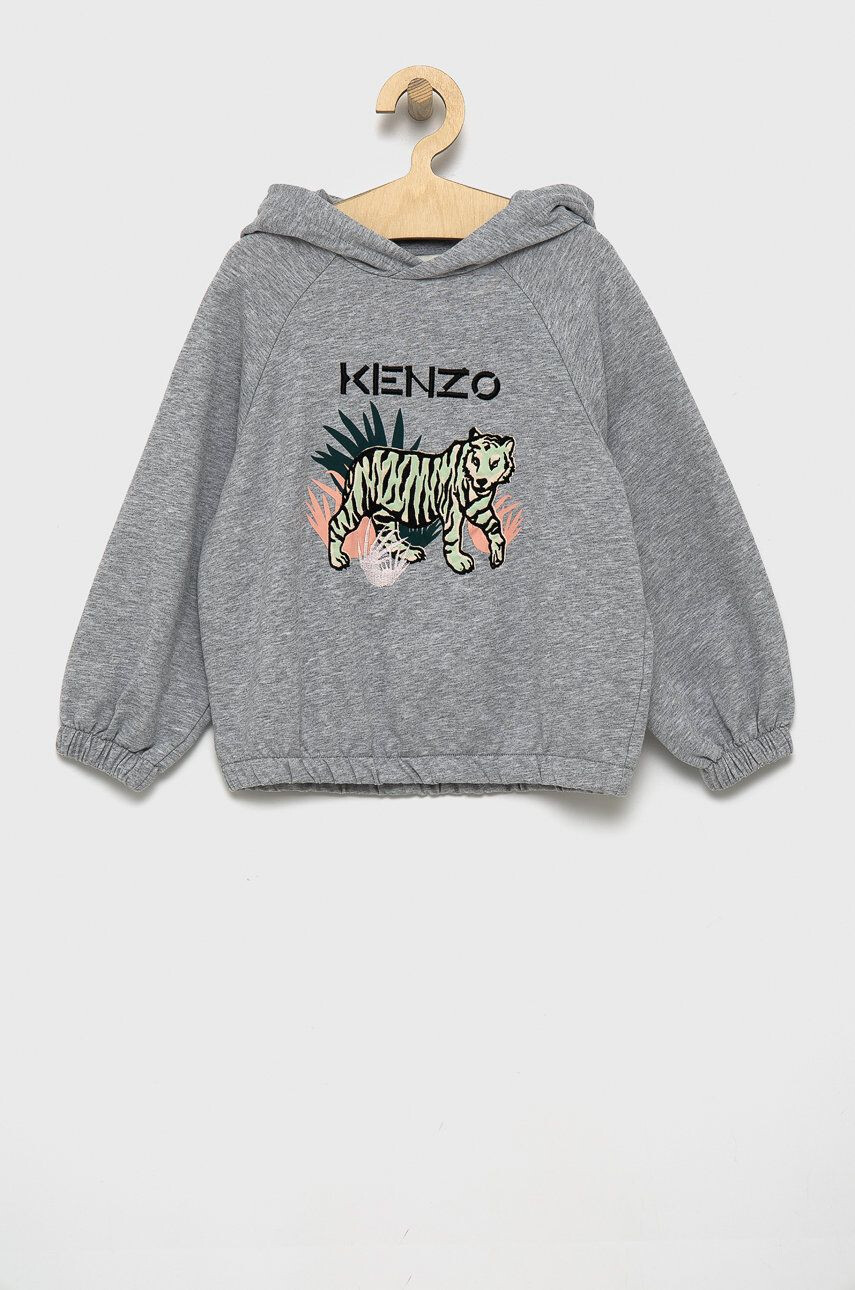 Kenzo kids Детски памучен суичър - Pepit.bg