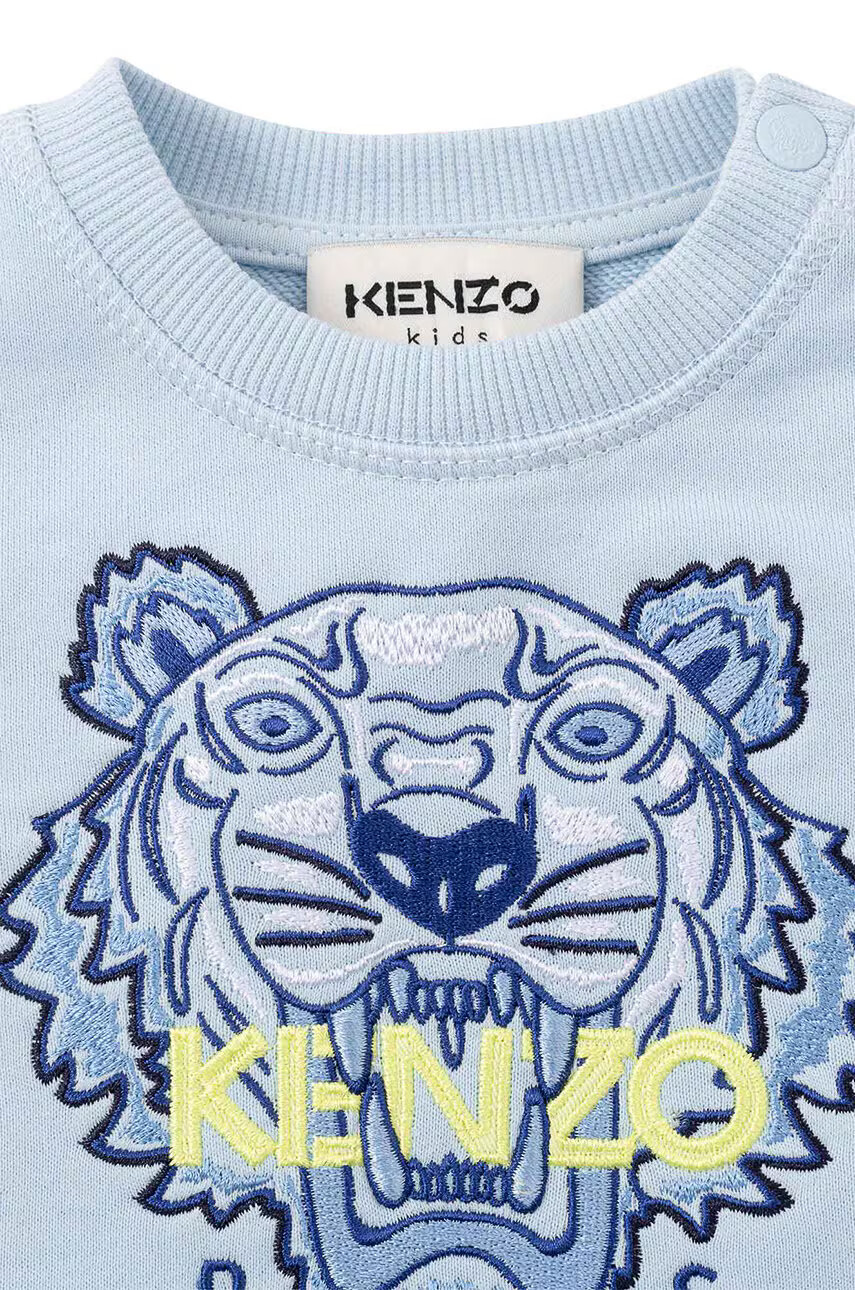 Kenzo kids Детски памучен суичър - Pepit.bg