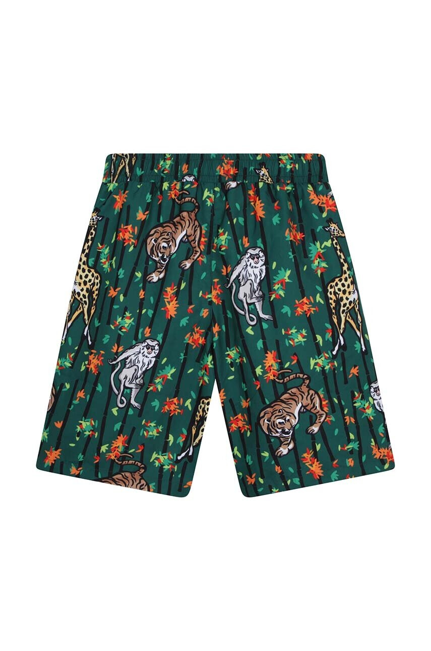 Kenzo kids Детски плувни шорти в зелено - Pepit.bg