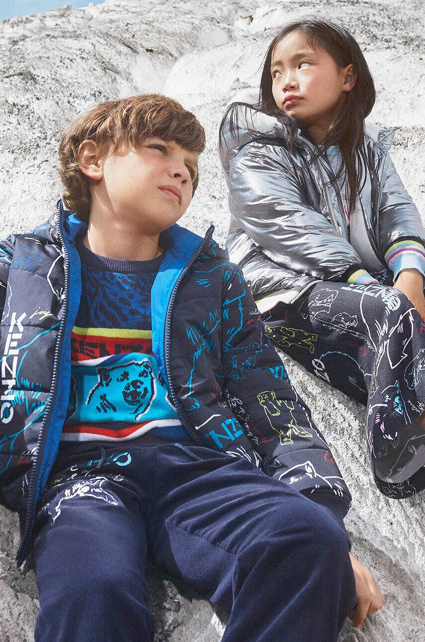 Kenzo kids Детски пуловер от лека материя - Pepit.bg