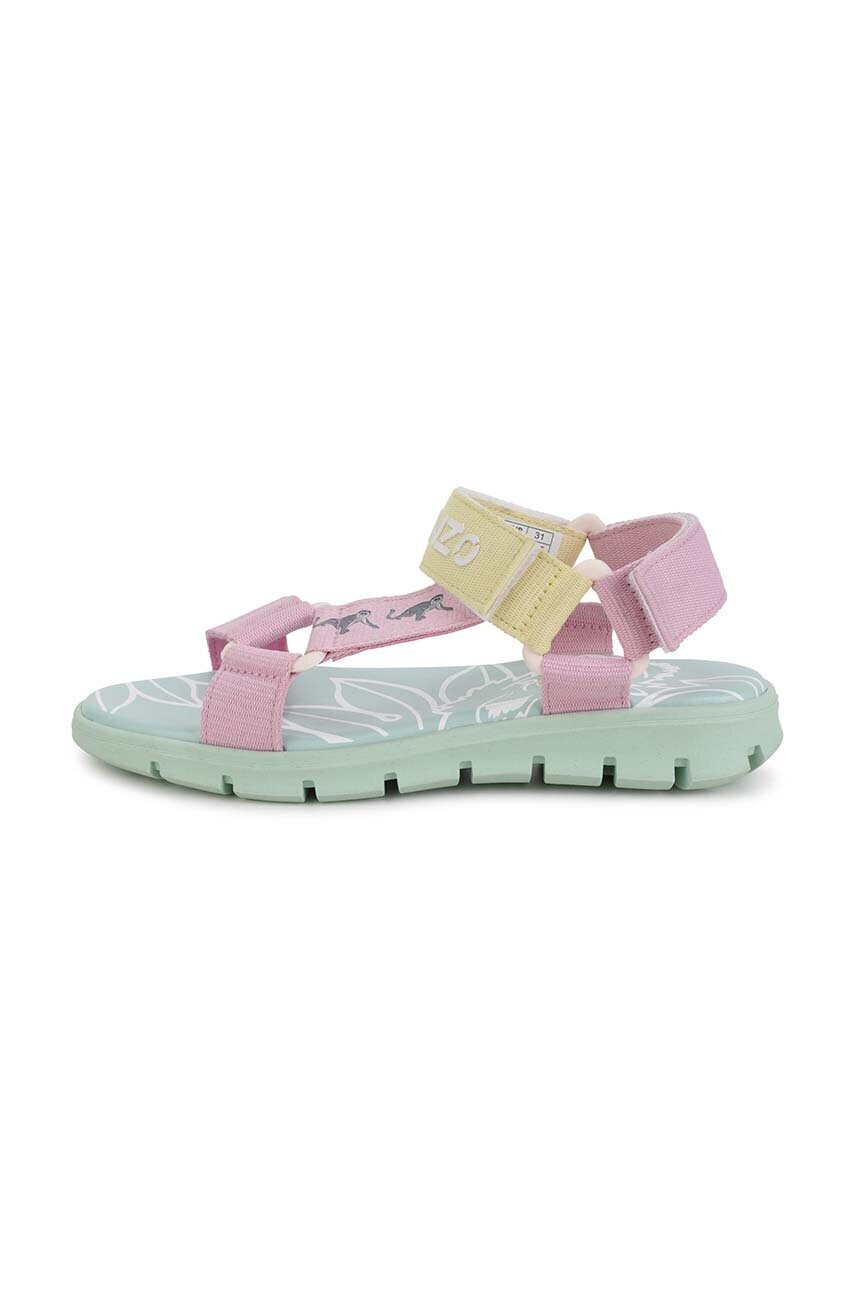 Kenzo kids Детски сандали в розово - Pepit.bg