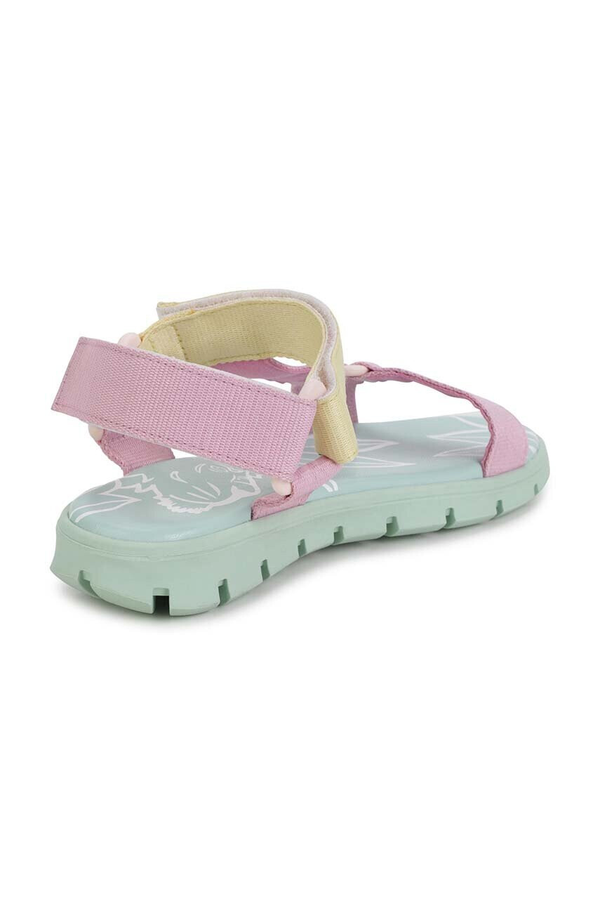 Kenzo kids Детски сандали в розово - Pepit.bg