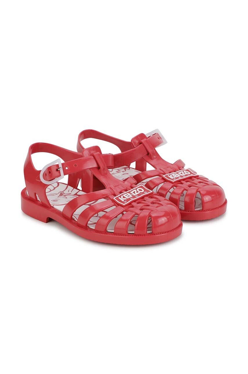 Kenzo kids Детски сандали в червено - Pepit.bg