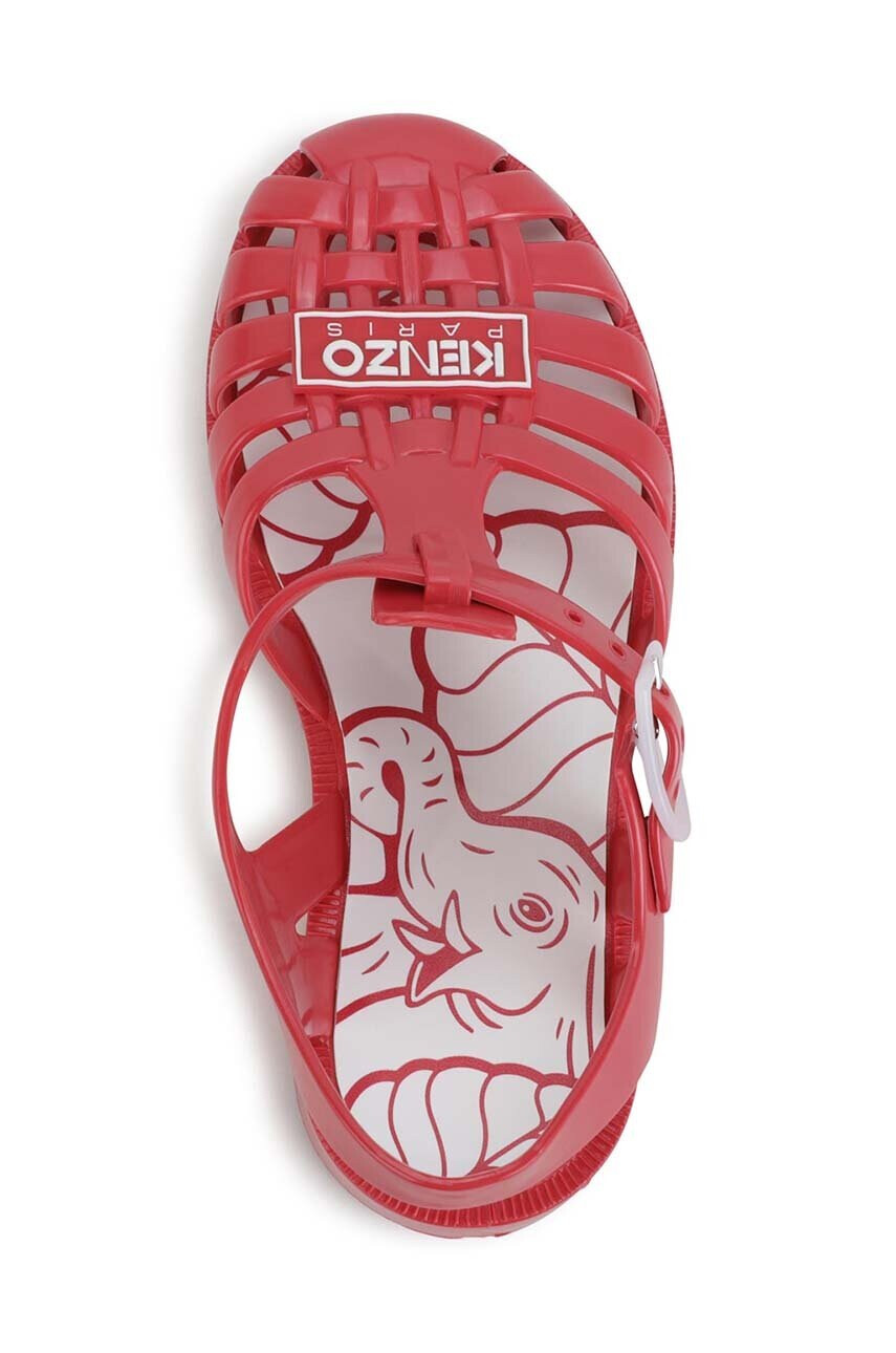 Kenzo kids Детски сандали в червено - Pepit.bg