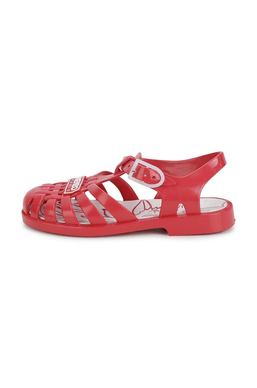 Kenzo kids Детски сандали в червено - Pepit.bg