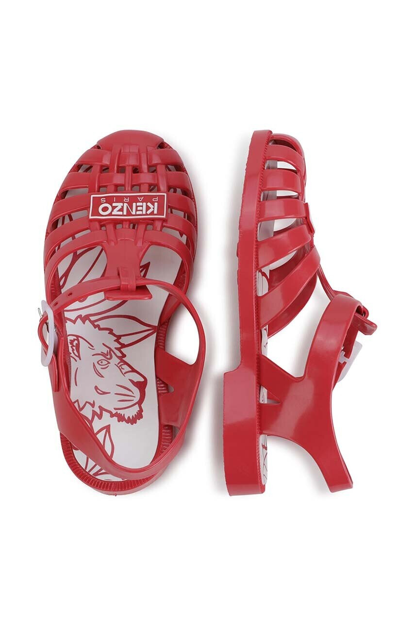 Kenzo kids Детски сандали в червено - Pepit.bg