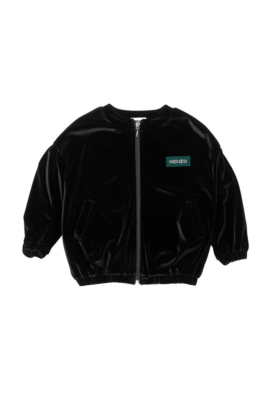Kenzo kids Детско яке в черно - Pepit.bg