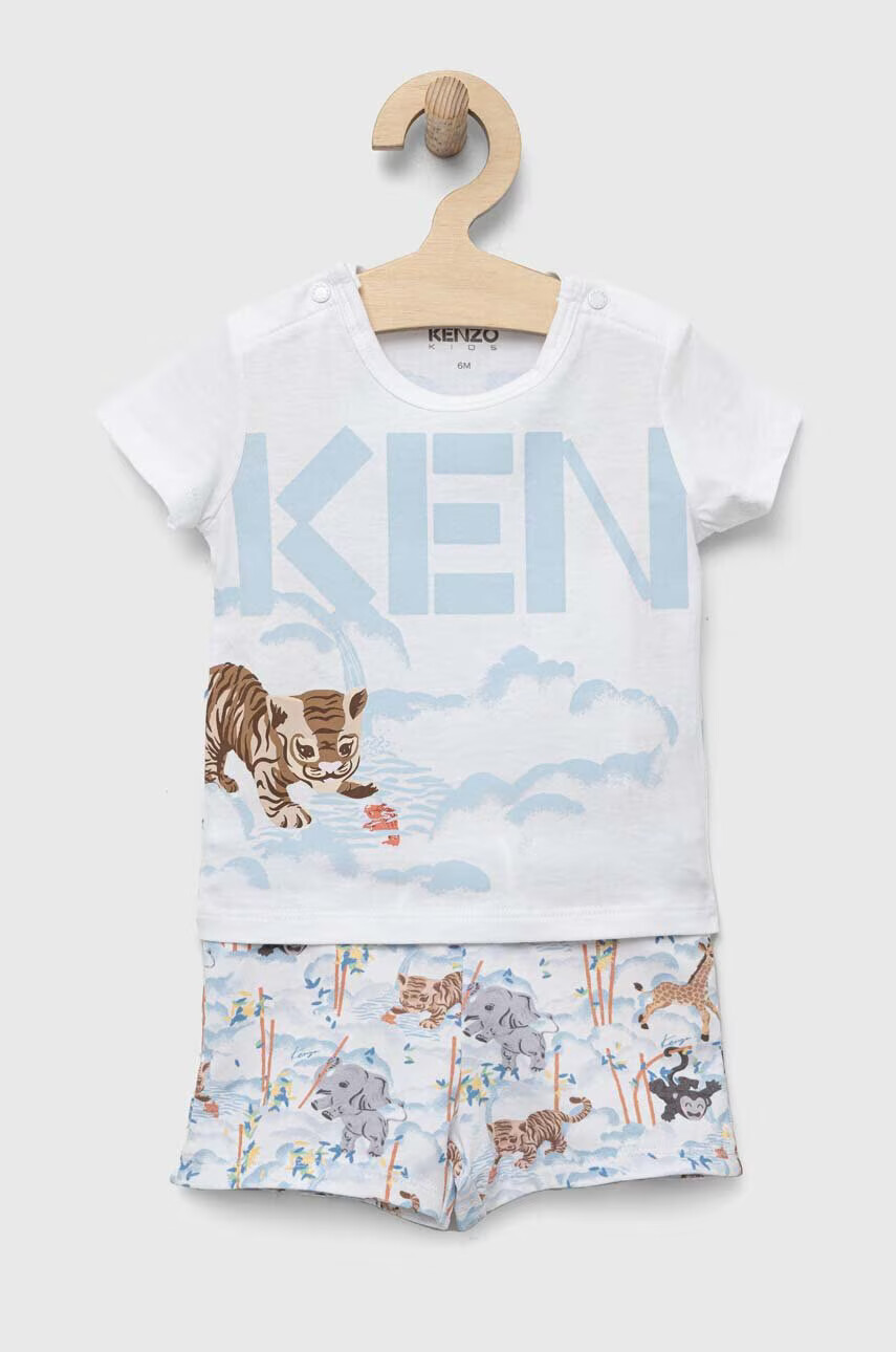 Kenzo kids Комплект за бебета в бяло - Pepit.bg